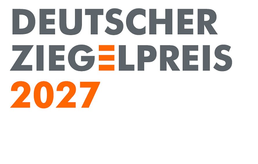 Logo Deutscher Ziegelpreis 2027