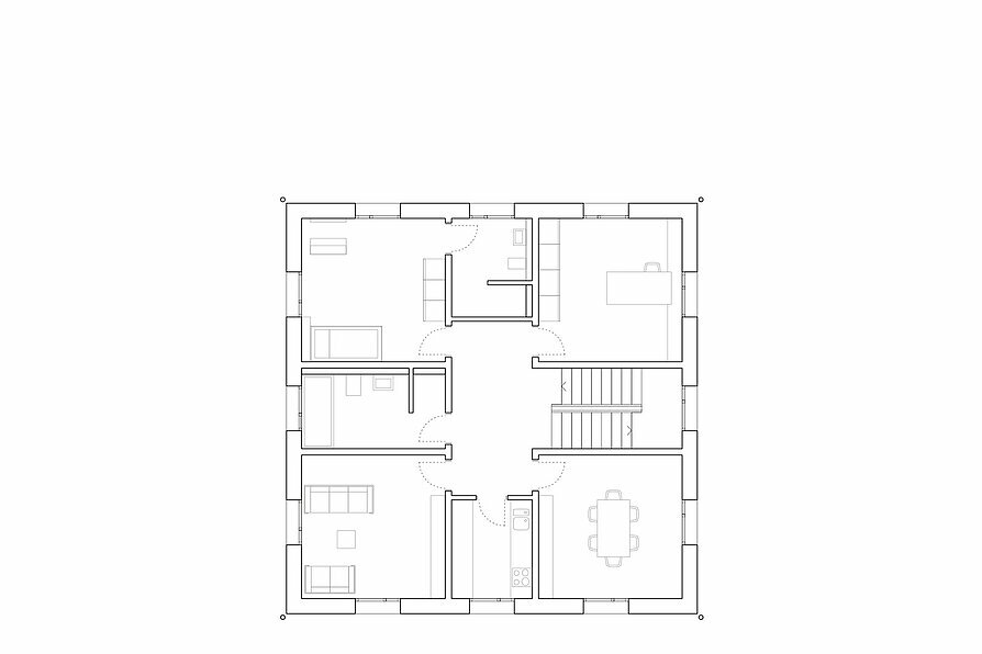 DZP 2015 Pfarrhaus St. Georg Grundriss OG