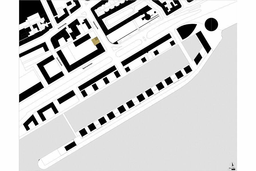 DZP 2015 Wohnen Kirche im Westhafen Frankfurt Lageplan