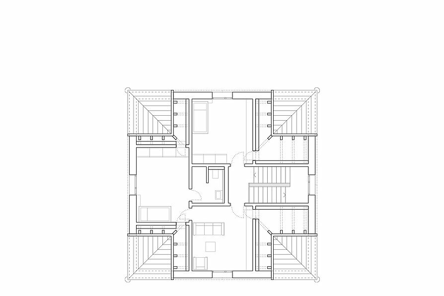 DZP 2015 Pfarrhaus St. Georg Grundriss DG