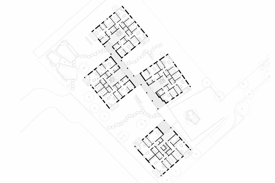 Neues Wohnen Hannover SMAQ Grundriss EG